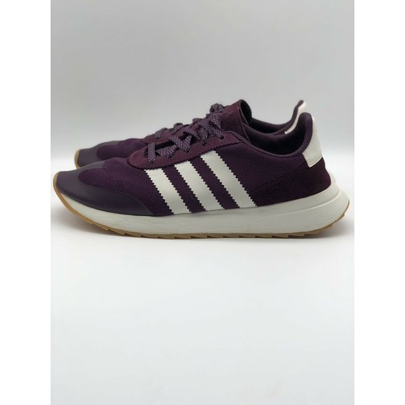 Adidas Originals FLB W Flashback Runners Red Night - Picture 3 of 7